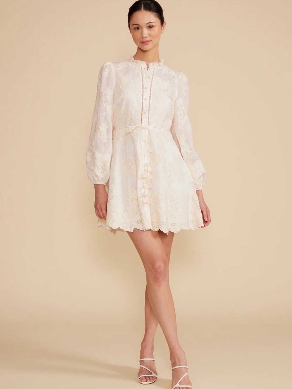 Valetta Mini White Dress